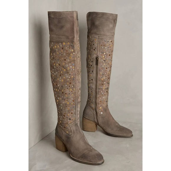 Seychelles Progress Over-The-Knee Boots Women's Sz 7 MSRP $328/#S8109 - Picture 1 of 7